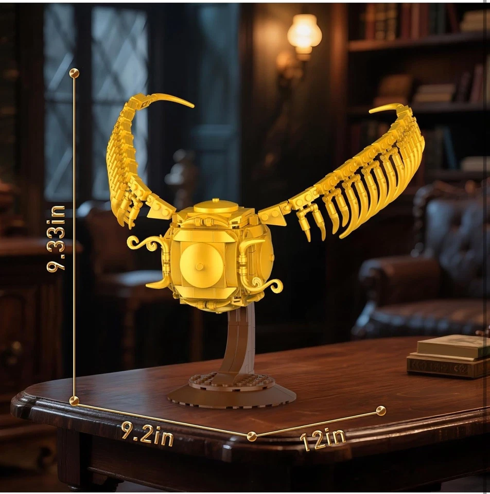 Harry Potter The Golden Snitch 371 pcs MOC-F-A0261 Quidditch, Hogwarts - SEALED - Image 3 of 4