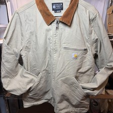 Detroit Carhartt Jacket Rugged Flex Relaxed Fit MedSize Model 0J6234 M