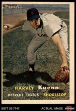 1957 Topps #88 Harvey Kuenn Tigers 4 - VG/EX