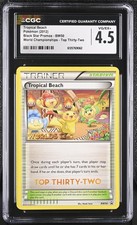 Pokemon Tropical Beach Black Star Promo BW50 World Champs Top Thirty-Two CGC 4.5
