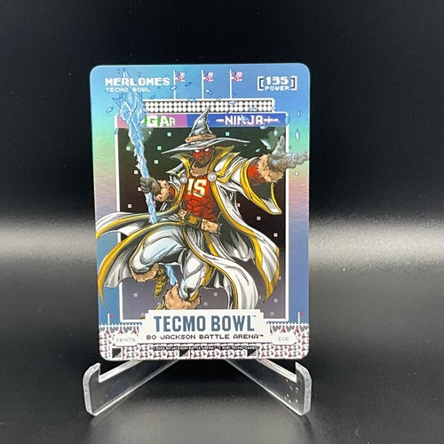Bo Jackson Battle Arena Tecmo Bowl Scoreboard Foil SP Patrick Merlomes Mahomes