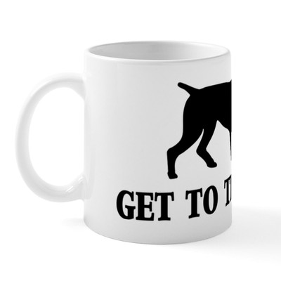 CafePress GET TO THE POINT RECTANGLE Mug 11 oz Ceramic Mug (1051883788)