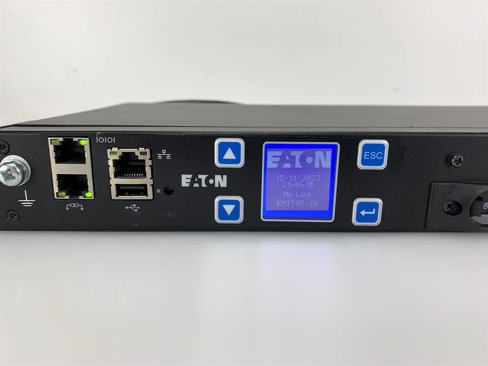 Eaton ePDU G3 Metered Input EMIT05-10 Rackmount 1U 16-Outlet - Image 2 of 4