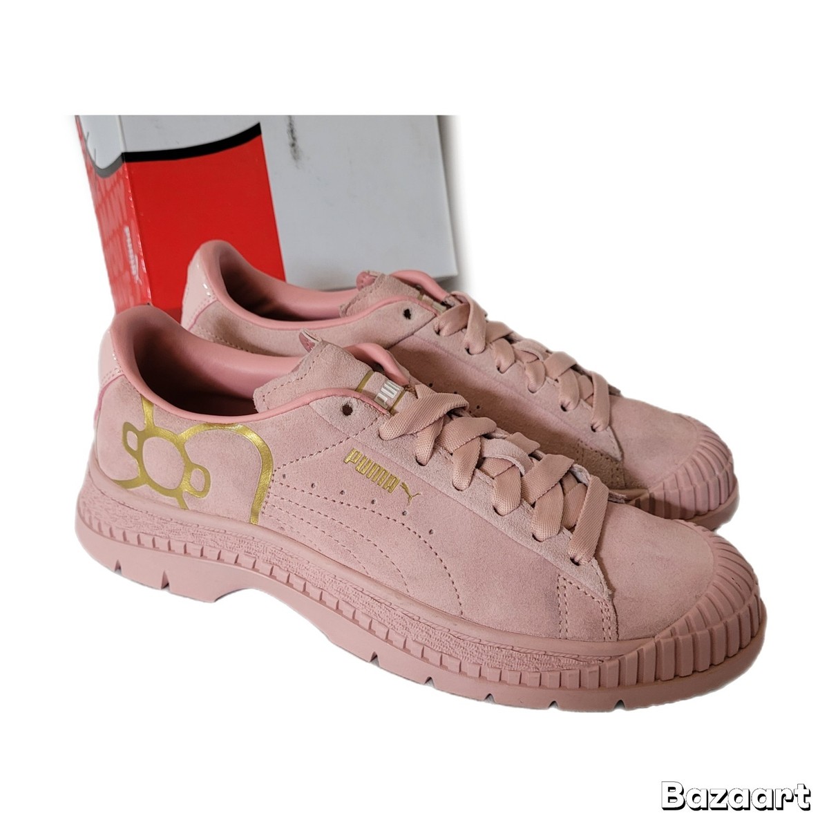 Puma x Hello Kitty Utility Women's Sneakers Pink Gold 372974-01