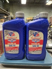 VP Racing Traditional Racing Engine Oil SAE 50- Non Synthetic- LOT OF 6 QUARTS