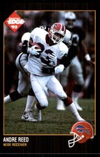 Andre Reed 1992 Collector's Edge #9 Bills NFL READ FREE SHIPPING AutographDen