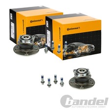 2X CONTINENTAL CTAM RADLAGER-SATZ HINTEN passend f&uuml;r MERCEDES A-KLASSE B-KLASSE