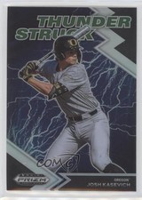 2022 Panini Prizm Draft Picks Thunderstruck Silver Josh Kasevich #TH-JK 0c3e