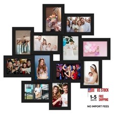 12 Pack 4x6 Picture Frame Collage, Multi Photo Frames Wall Decor Set with