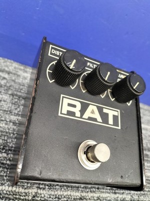 Vintage 1987 ProCo RAT 2 Distortion Pedal First Gen Early Transition USA
