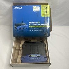 Linksys Broadband Router WRT54G V8 54 Mbps 2.4 GHz 4-Port Wireless-G Router
