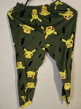 Pok mon Pikachu Boys Pajama Pants 10/12 Sleepwear