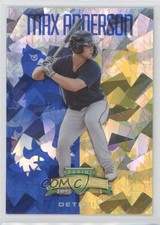 2024 Panini Crusade Crusade Blue Cracked Ice Prizm Max Anderson #93 0yk4