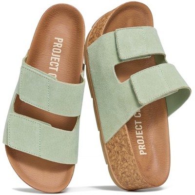 100% Genuine Leather Platform Sandals Women Footwear-Beach Essentials Summer ...