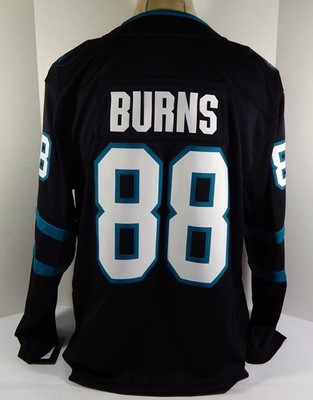 New Mens San Jose Sharks Brent Burns #88 Fanatics Alt Black Jersey XL 54 NWT