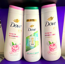 Dove Renew Body Wash Multipack Rose Oil Palo Santo  Sage Oil, 20 fl oz