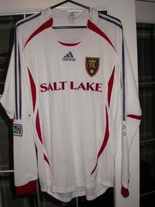 Real Salt Lake 2006 Akwari LS Game/Match Used/Match Worn MLS Soccer Jersey