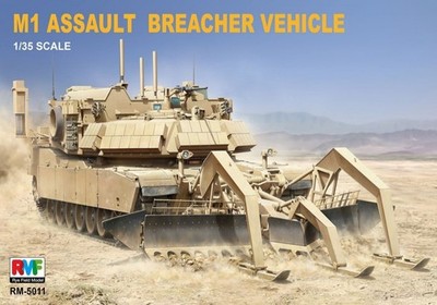 Ryefield-Model 1/35 5011 M1 Assault Breacher Vehicle (ABV) M1150 with Mine Plow
