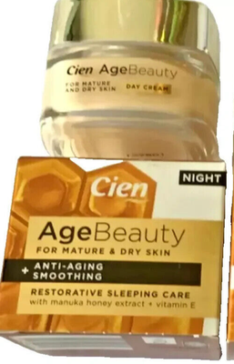 Lot De 2 Sérums Cien - Enrichis à L'extrait De Miel Et De Manuka - Pour Peau Mature