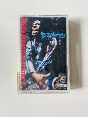 New Factory Sealed BUSTA RHYMES Cassette Tape When Disaster Strikes Rap 1997