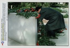 A42 A4257 Jiang Zemin Jerusalem Israel Yitzhak Rabin Grave Tribute China Visit
