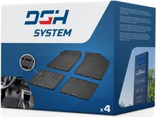 Gummimatten Gummifußmatten für Seat CORDOBA 6K1, 6K2 I STUFENHECK 1996-2002 PVC