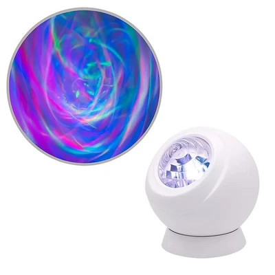 BlissLights Velarus Aurora Galaxy Projector – LED Laser Star Light with Uk Plug,