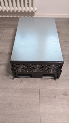 4U Server Chassis Rackmount Case für 12 GPUs, KI, LLM, MINING