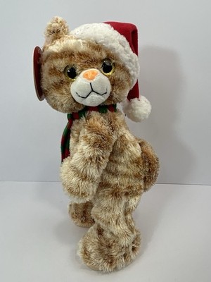 Gemmy Winter Wonder Lane 14'' Animated Twerking Cat Dances ''Baby Got Back'' Tested