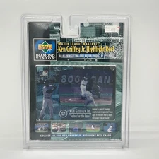 Vintage 1997 Upper Deck Diamond Vision Highlight Reel Ken Griffey JR Sealed Card