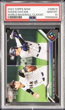2023 TOPPS NOW WORLD BASEBALL CLASSIC #WBC8 SHOHEI OHTANI PSA 10
