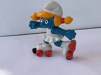 Schlumpf 20126 Figur Spanien 80er Jahre PVC Rollerskate Schlumpfinchen CNT