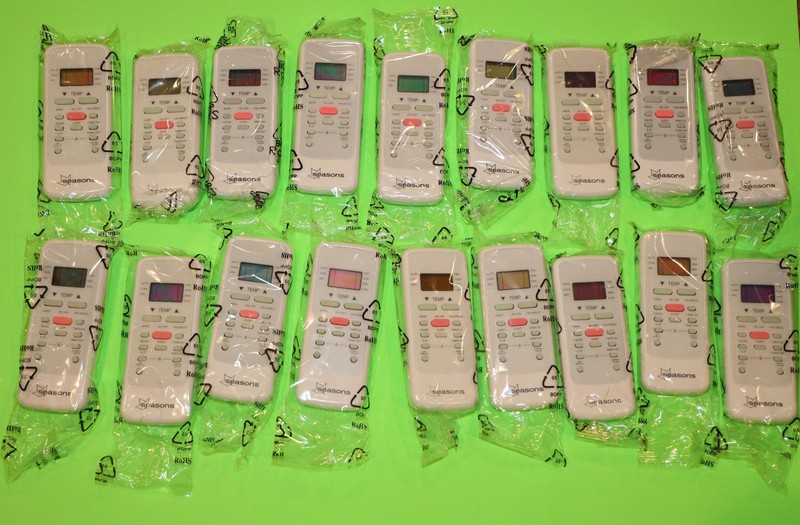 Seasons Air Conditioner RG51G(1)CEFU1 White remote control lot of 18