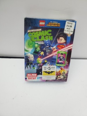LEGO DC Comics Super Heroes Justice League Cosmic Clash Gift Set DVD NEW SEALED