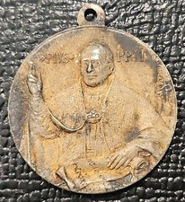 1925 POPE PIUS XI RELIGIOUS JOHN 4:35 MEDAL COIN TOKEN CATHOLIC VATICAN CITY