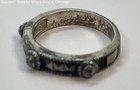 925 Sterling Silver Marcasite Stacking Ring, 3.6g — photo 3