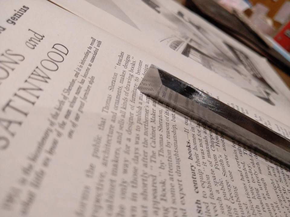 I SORBY Sheffield bevel edge Pairing Chisel~1/2" L~16 1/4" H~8 3/8" B~25 Deg. - Image 3 of 4