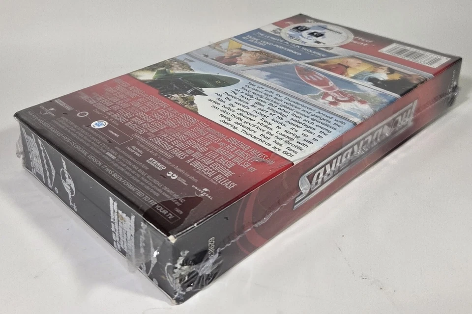 Thunderbirds (VHS 2004) Ben Kingsley Bill Paxton Late Release SEALED! *READ* - Image 2 of 3