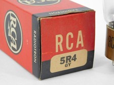 Lot De 25 Tubes NOS RCA/Kenrad 5R4 – Vintage Made USA, Testés Garantis