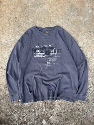 Bass Pro Shops Waffle Knit Long Sleeve - Moose Lake Size L