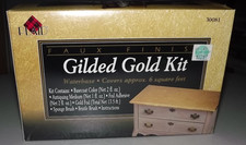 GILDED GOLD KIT-NEW SEALED /OLD STOCK 1995 HOBBY LOBBY Gold Leaf X393