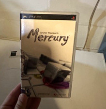 Archer Maclean's Mercury Sony PSP w/ Manual, Case - 2005 NTSC-U/C E Puzzle