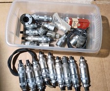 Lot of 36 pcs Rare Cannon Connector plug Male / Female for Microphones Altec RCA