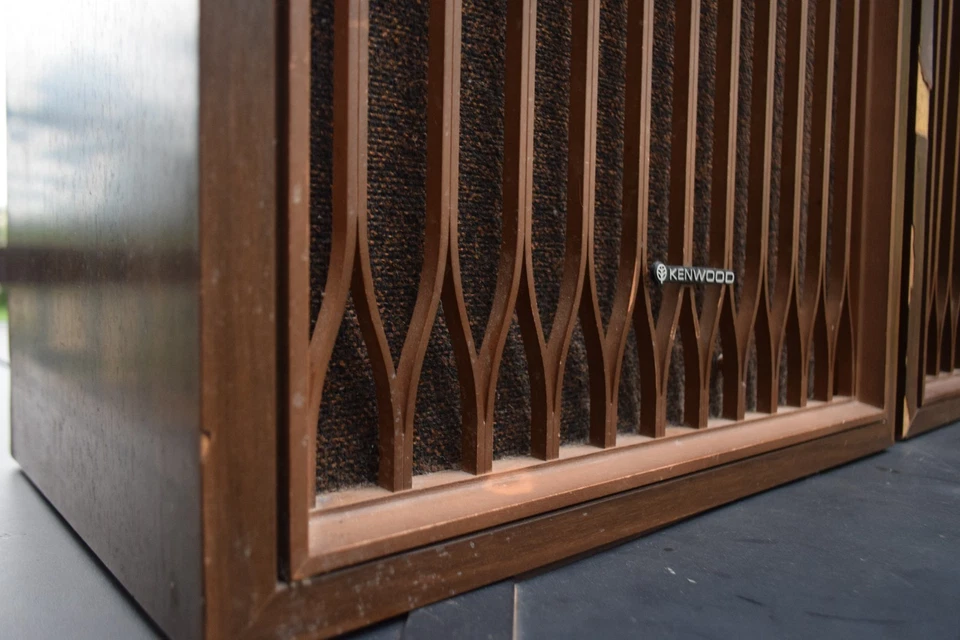 KENWOOD  KL-777 Speakers  (2)  Vintage Rare - Image 3 of 4