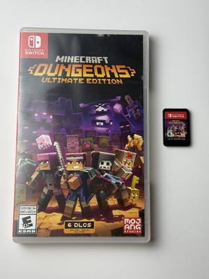 Minecraft Dungeons Ultimate Edition - Nintendo Switch CIB - Tested!