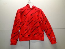 Champion Red Pullover Front Pocket Hoodie - Youth Size XL - Preworn