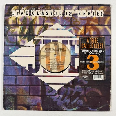 A TRIBE CALLED QUEST  SCENARIO & OH MY GOD   - SINGLE - 12  - VG/G