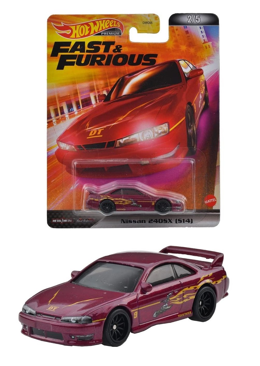 Hot Wheels Retro Entertainment Fast & Furious Nissan 240Sx (S14
