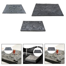 Space Moon Baseplate Lunar Scene Prop Decor R...