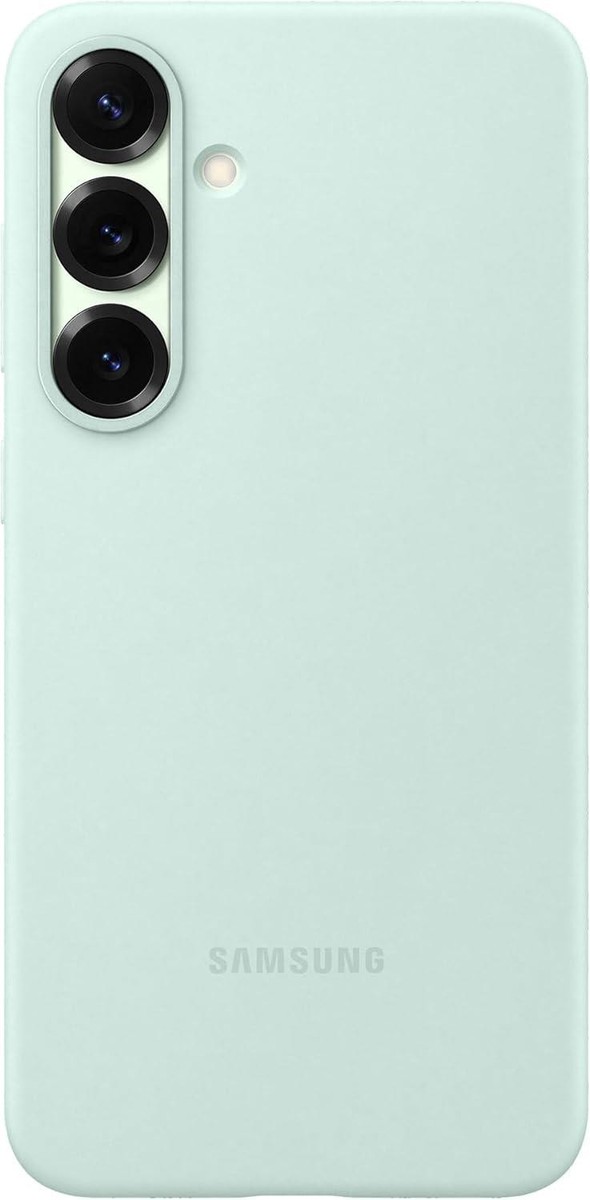 【美品】Samsung Galaxy S25 256GB ミント ＋ ケース Genuine / Official Samsung Galaxy S25+ Plus Silicone Case / Cover